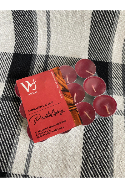 Tealight candles - Revitalizing Cinnamon & Clove